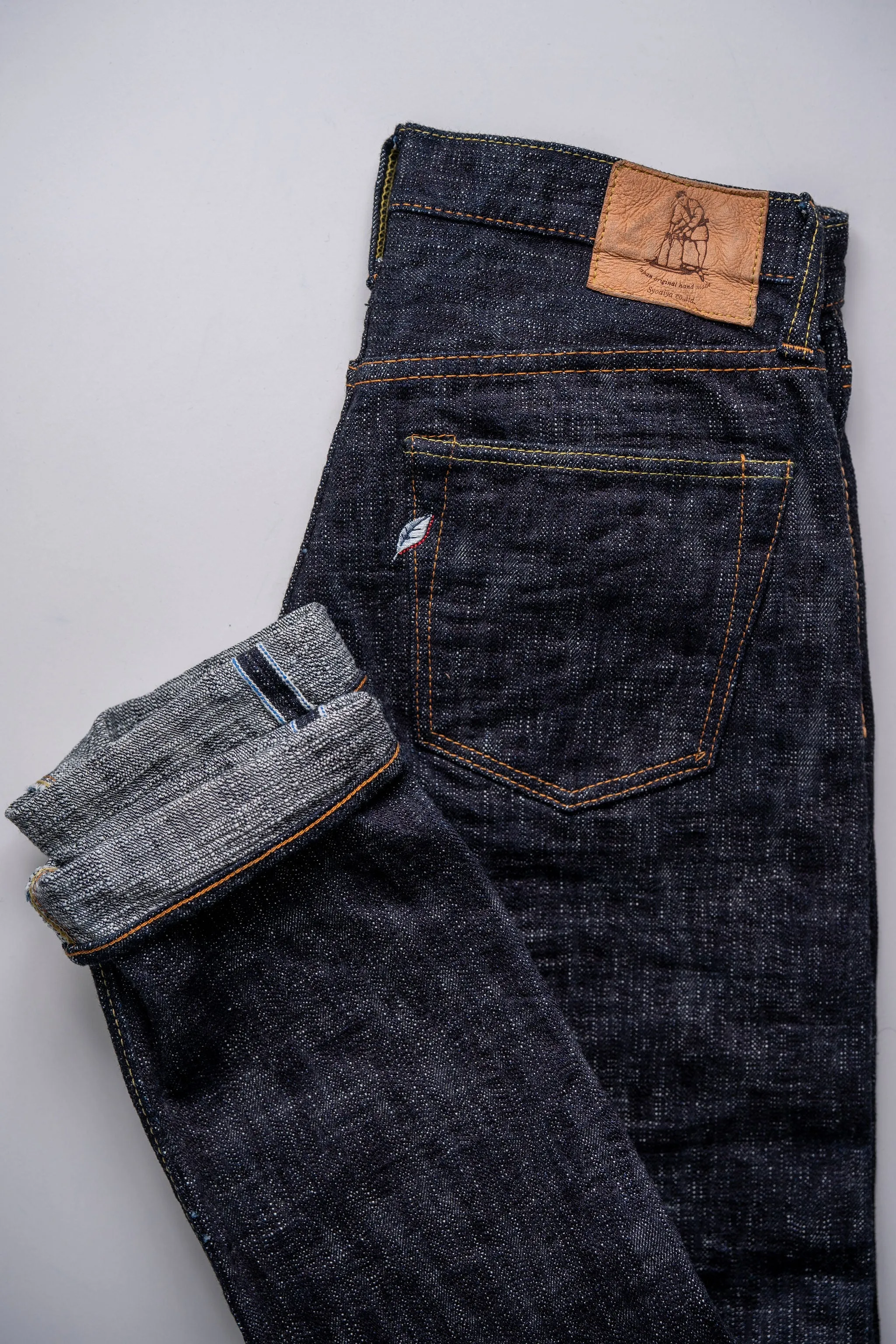 Pure Blue Japan WSB-019 Relaxed Taper - 16oz Slub Denim