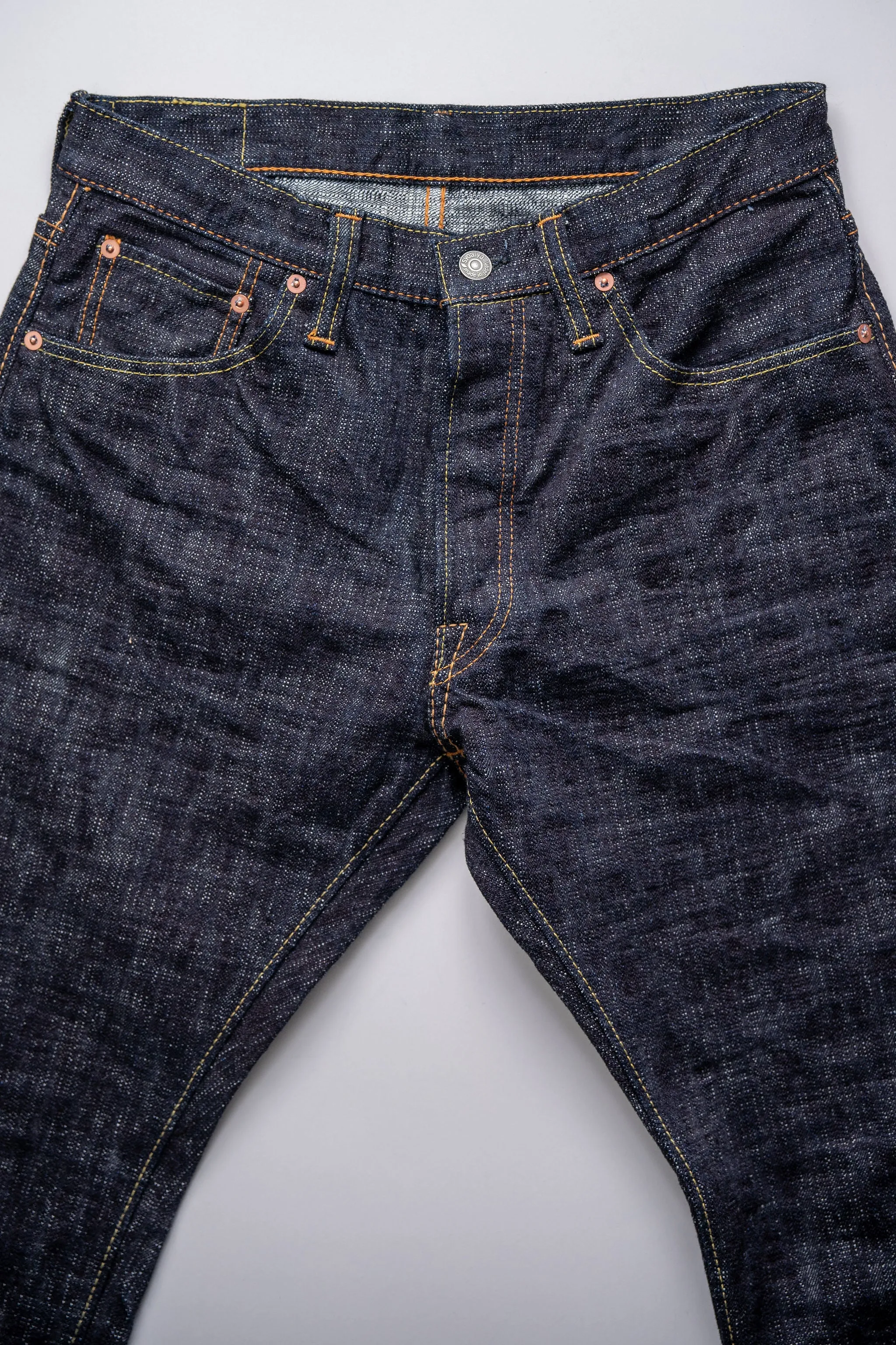 Pure Blue Japan WSB-019 Relaxed Taper - 16oz Slub Denim