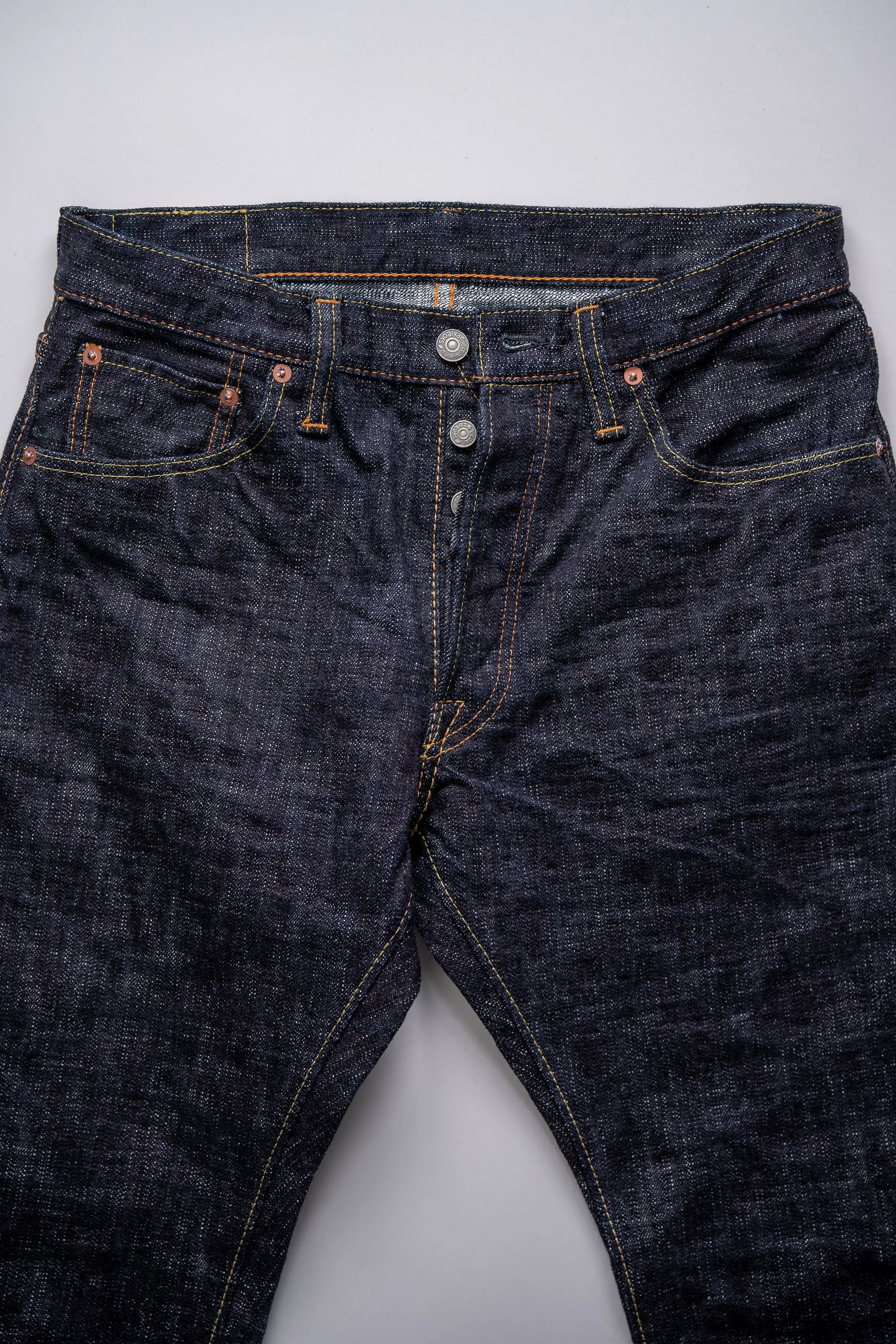 Pure Blue Japan WSB-019 Relaxed Taper - 16oz Slub Denim