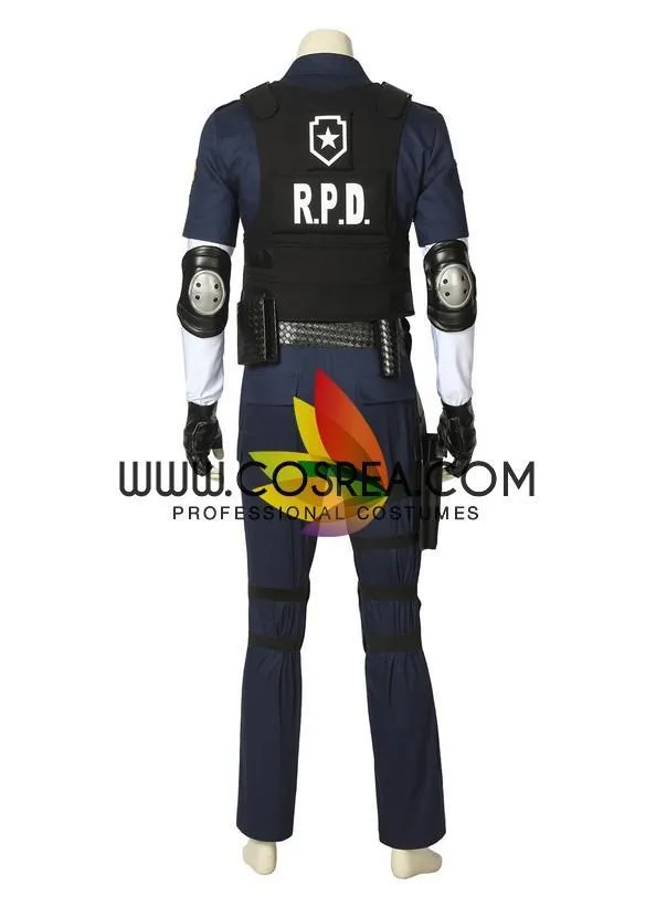 Resident Evil Remake Leon Cosplay Costume