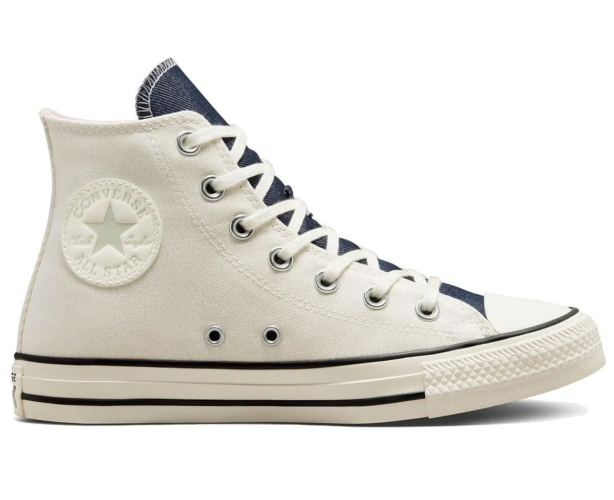 shoes Converse Chuck Taylor All Star Denim Fashion Hi - A02881/Egret/Navy/Summit Sage - women´s