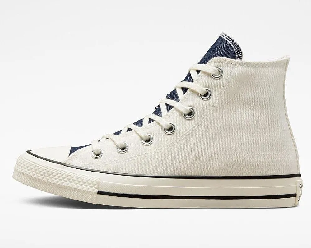 shoes Converse Chuck Taylor All Star Denim Fashion Hi - A02881/Egret/Navy/Summit Sage - women´s