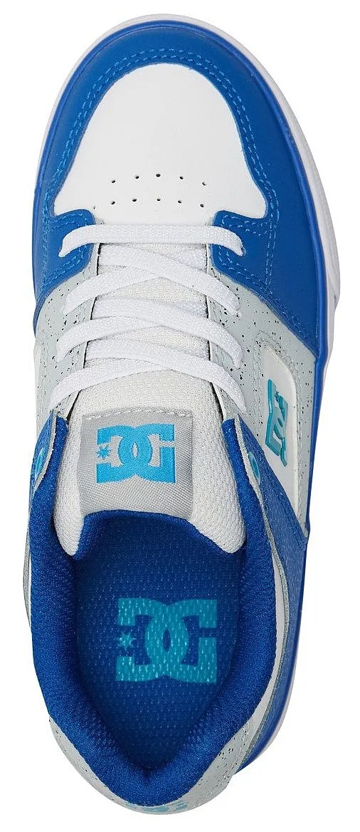 shoes DC Pure Elastic - XWSB/White/Grey/Blue - unisex junior