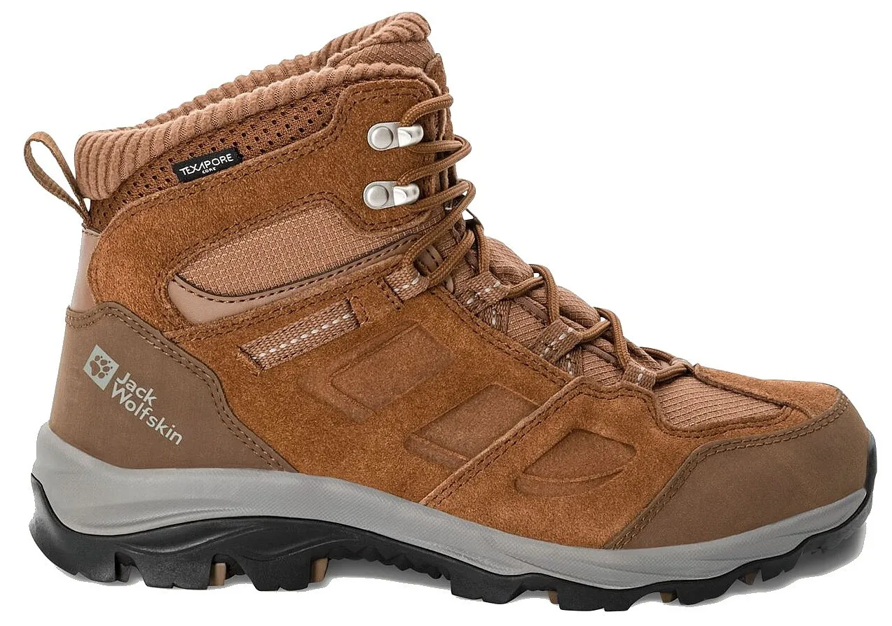 shoes Jack Wolfskin Vojo 3 Texapore MID W - Squirrel - women´s