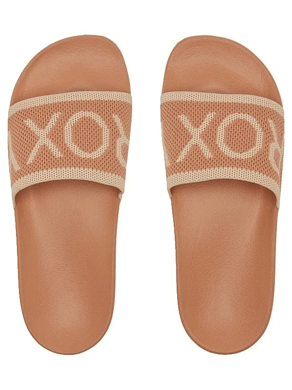 shoes Roxy Slippy Knit - TTC/Wheat/Turkish Coffee - women´s