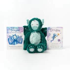 Slumberkins Jade Dragon Kin Creativity Limited Edition Board Book Bundle