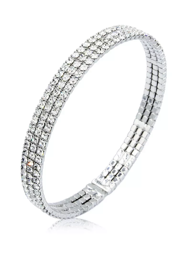 SO SEOUL Chiara Classic Triple Open End Bangle