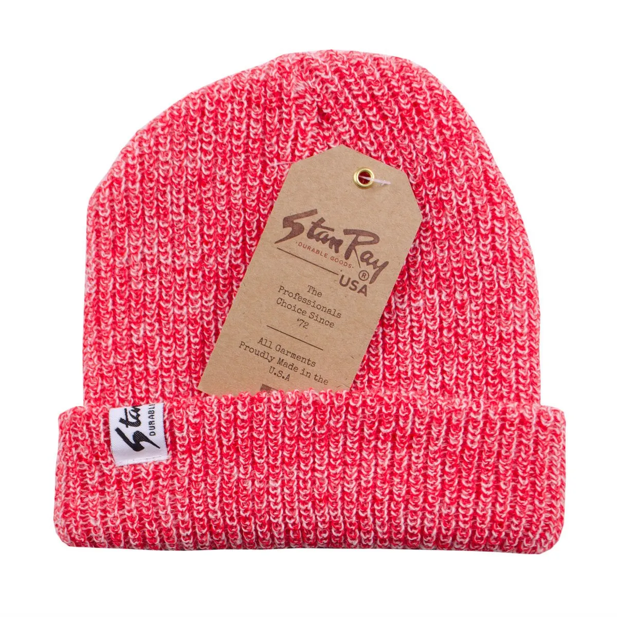 Stan Ray - Marl Skull Cap Beanie - Red