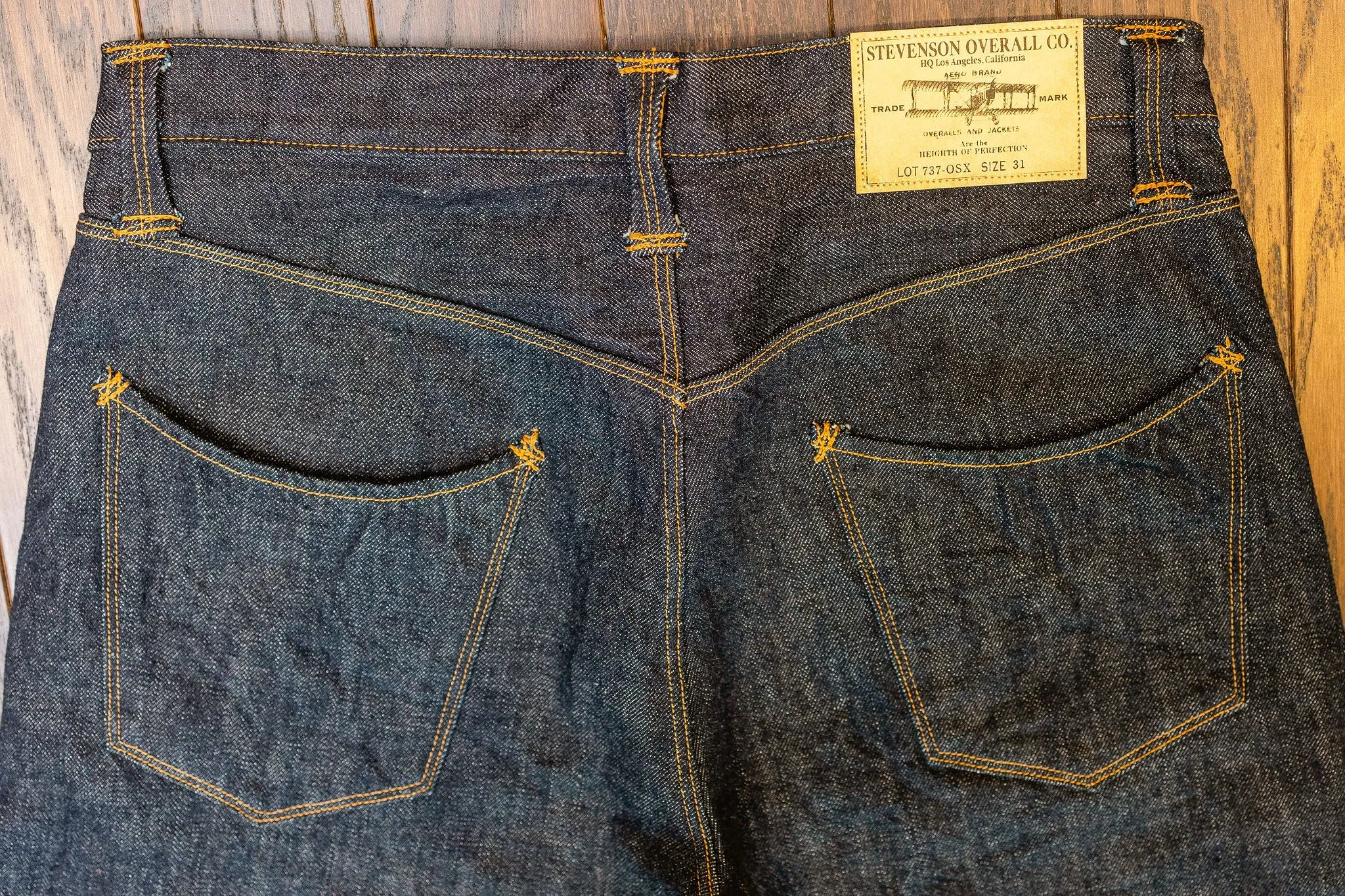 Stevenson Overall Co. Ventura 737 - Indigo One Wash