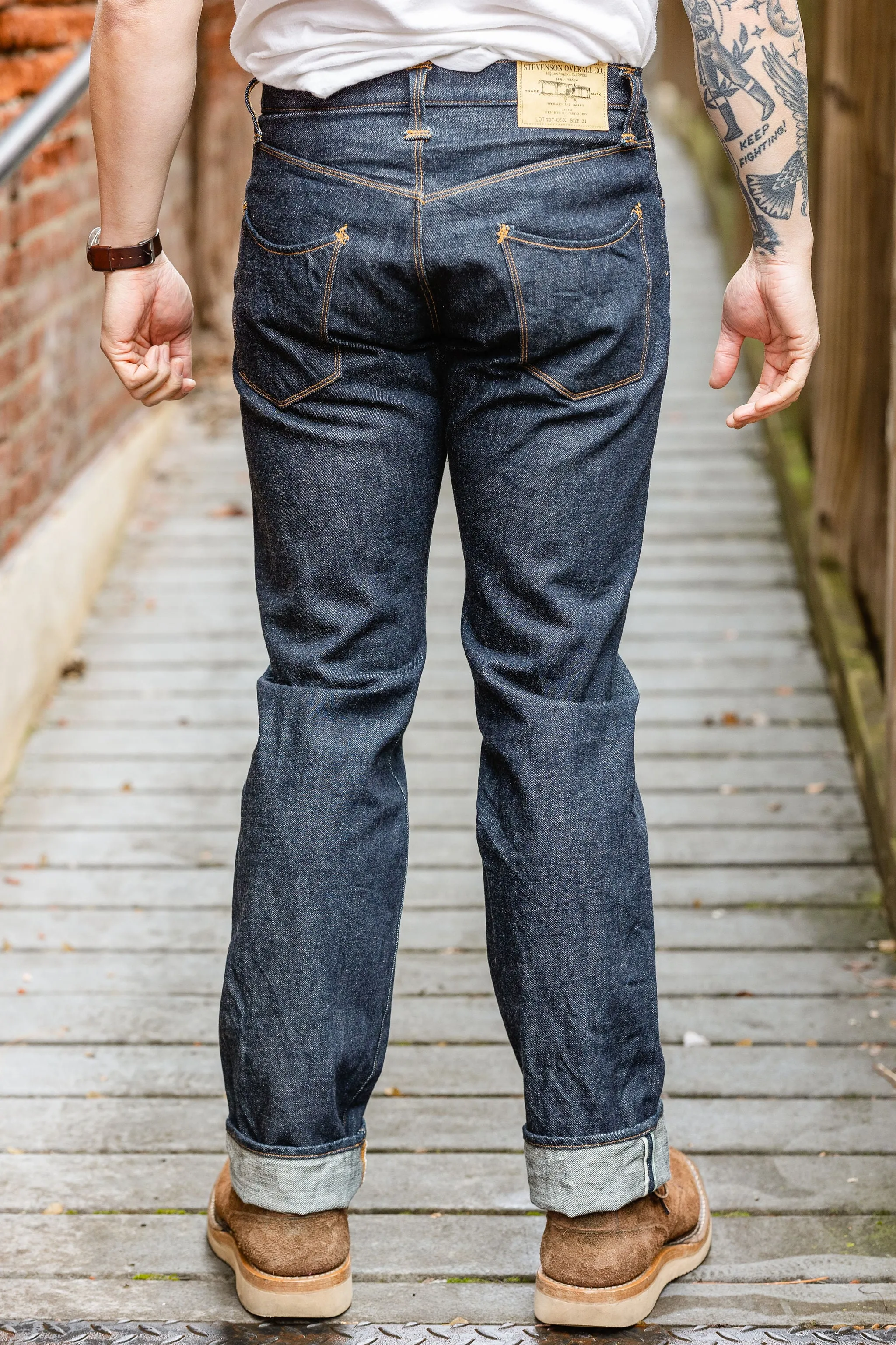 Stevenson Overall Co. Ventura 737 - Indigo One Wash