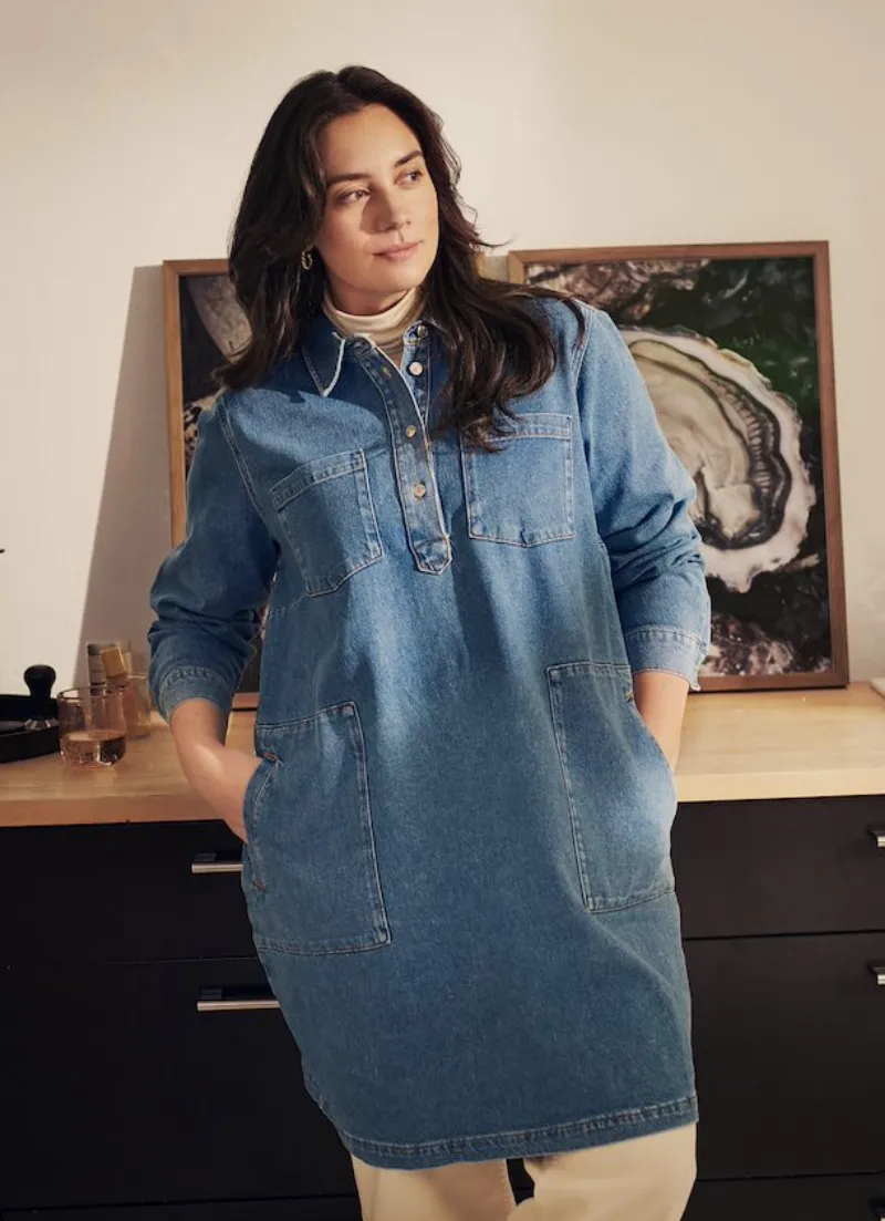 Stine Denim Dress