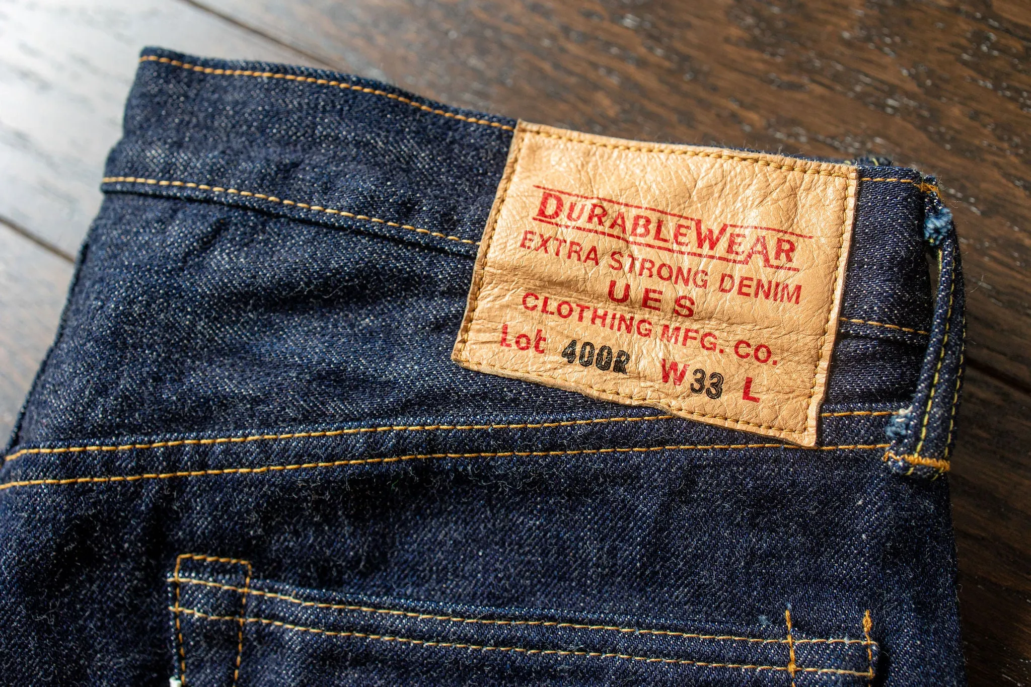 UES 400R - Regular Straight Denim