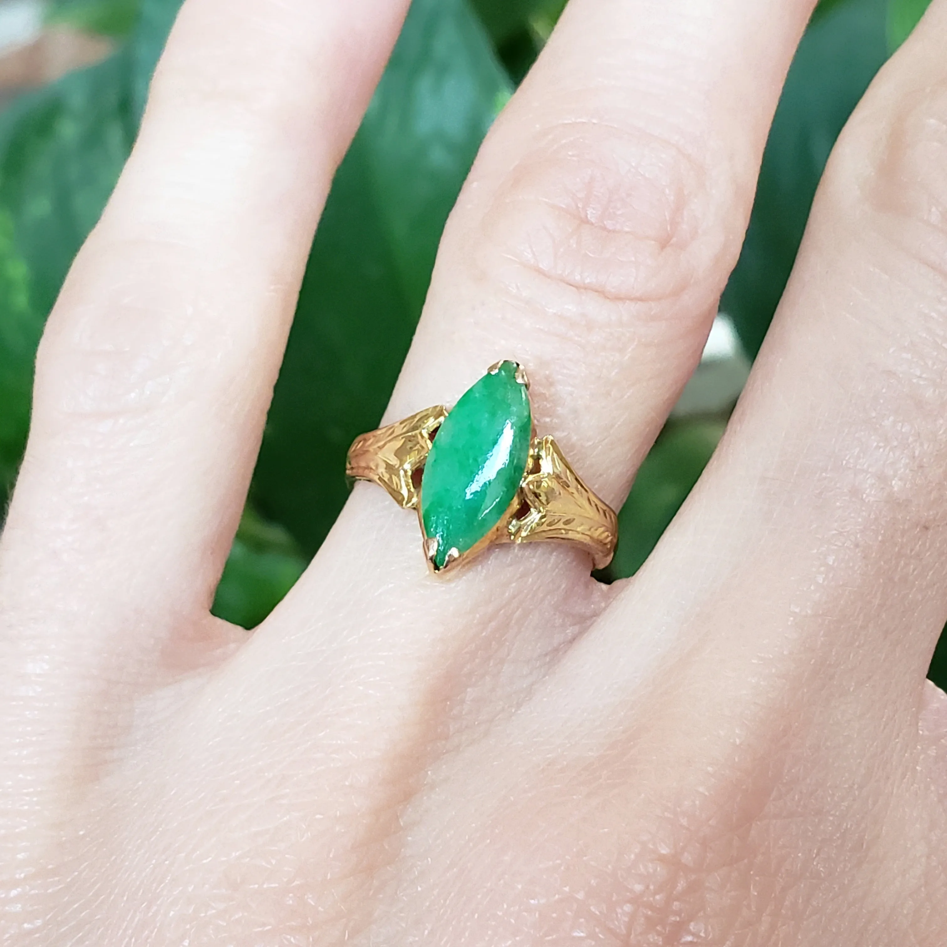 Vintage Jade Ring