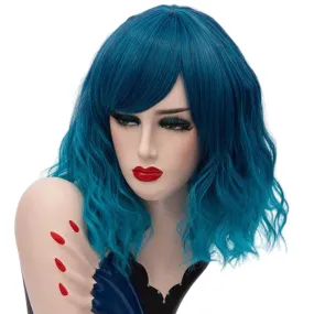 Wig Queen Mulan (Electric Blue)